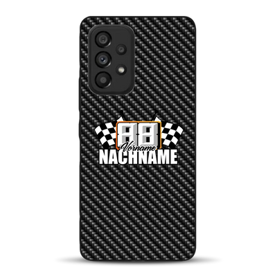 Stile carbonio #1 - Custodia per cellulare personalizzata per Samsung