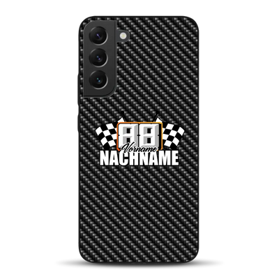 Stile carbonio #1 - Custodia per cellulare personalizzata per Samsung
