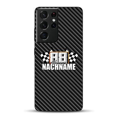 Stile carbonio #1 - Custodia per cellulare personalizzata per Samsung