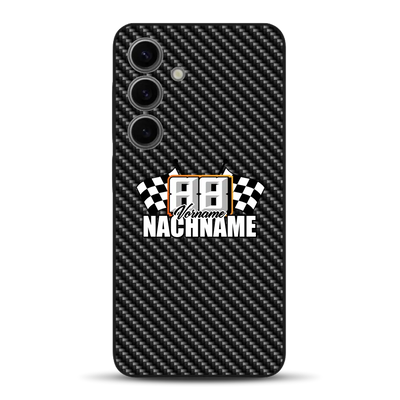 Stile carbonio #1 - Custodia per cellulare personalizzata per Samsung