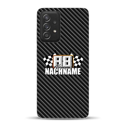 Stile carbonio #1 - Custodia per cellulare personalizzata per Samsung