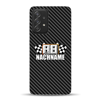 Stile carbonio #1 - Custodia per cellulare personalizzata per Samsung