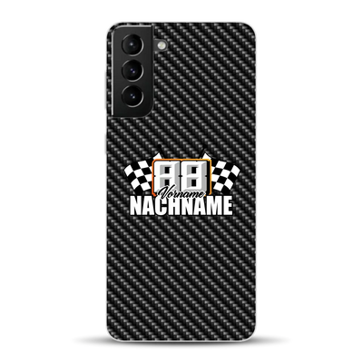 Stile carbonio #1 - Custodia per cellulare personalizzata per Samsung