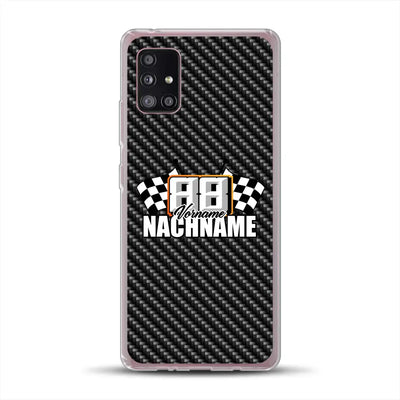 Stile carbonio #1 - Custodia per cellulare personalizzata per Samsung