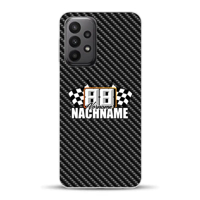 Stile carbonio #1 - Custodia per cellulare personalizzata per Samsung