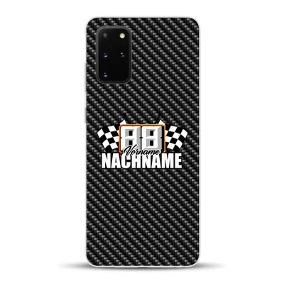 Stile carbonio #1 - Custodia per cellulare personalizzata per Samsung
