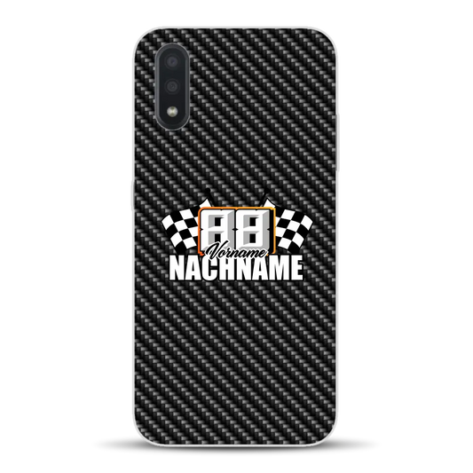 Carbon Style #1 - Custom phone case for Samsung