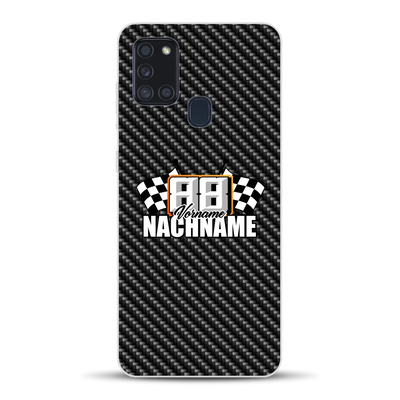 Stile carbonio #1 - Custodia per cellulare personalizzata per Samsung