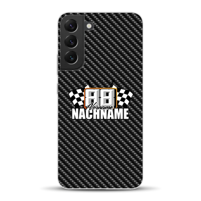 Stile carbonio #1 - Custodia per cellulare personalizzata per Samsung
