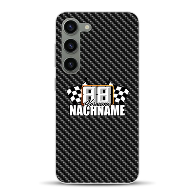 Stile carbonio #1 - Custodia per cellulare personalizzata per Samsung