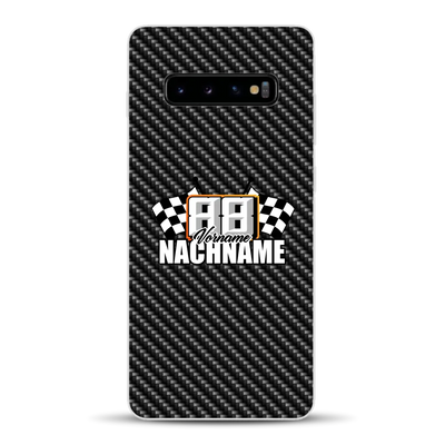 Stile carbonio #1 - Custodia per cellulare personalizzata per Samsung
