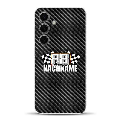 Stile carbonio #1 - Custodia per cellulare personalizzata per Samsung