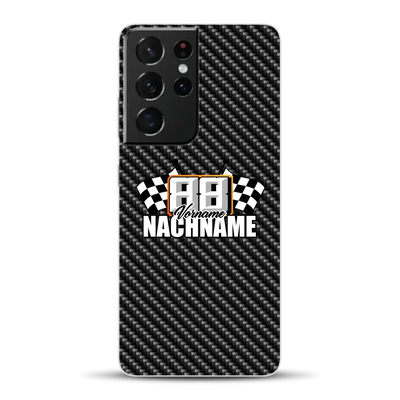 Stile carbonio #1 - Custodia per cellulare personalizzata per Samsung
