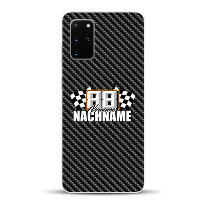 Stile carbonio #1 - Custodia per cellulare personalizzata per Samsung