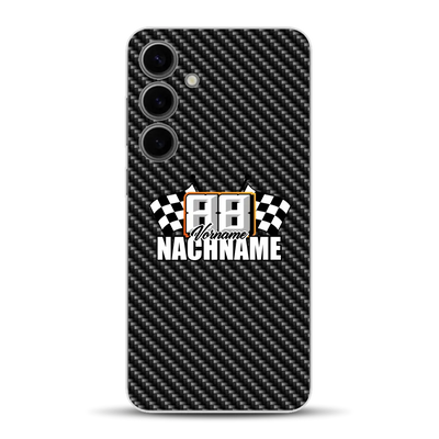 Stile carbonio #1 - Custodia per cellulare personalizzata per Samsung