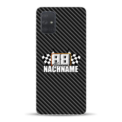 Stile carbonio #1 - Custodia per cellulare personalizzata per Samsung