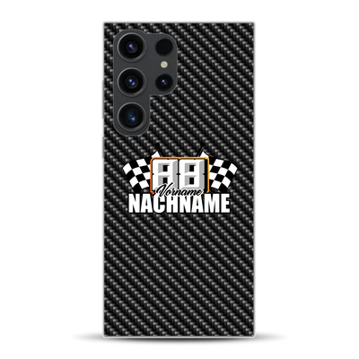 Stile carbonio #1 - Custodia per cellulare personalizzata per Samsung