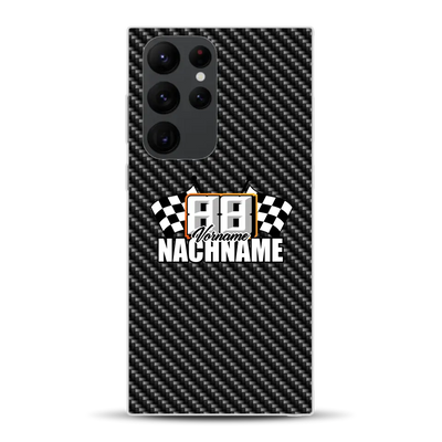 Stile carbonio #1 - Custodia per cellulare personalizzata per Samsung