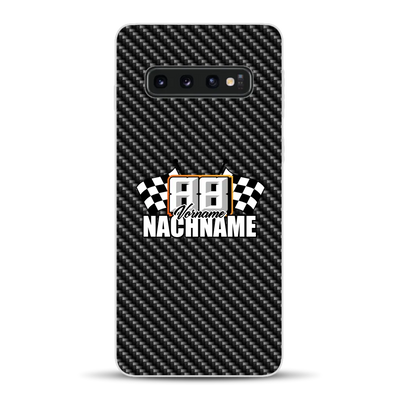 Stile carbonio #1 - Custodia per cellulare personalizzata per Samsung