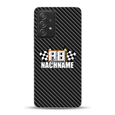 Stile carbonio #1 - Custodia per cellulare personalizzata per Samsung