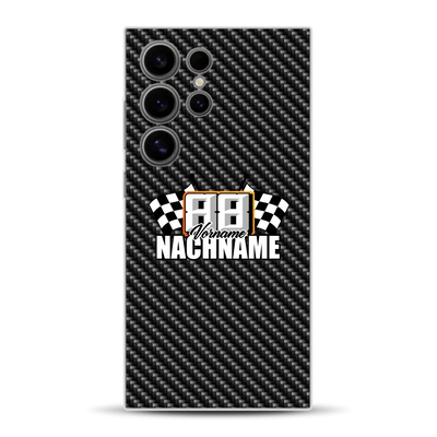 Stile carbonio #1 - Custodia per cellulare personalizzata per Samsung