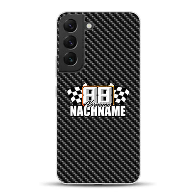 Stile carbonio #1 - Custodia per cellulare personalizzata per Samsung