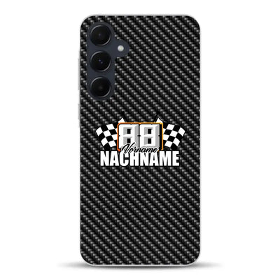 Stile carbonio #1 - Custodia per cellulare personalizzata per Samsung