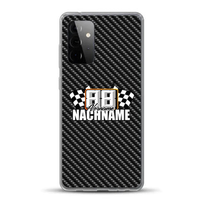 Stile carbonio #1 - Custodia per cellulare personalizzata per Samsung