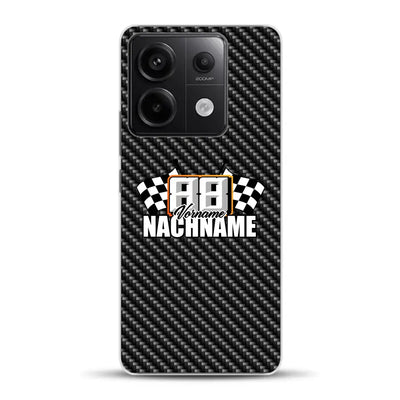 Stile carbonio #1 - Custodia per cellulare personalizzata per Xiaomi