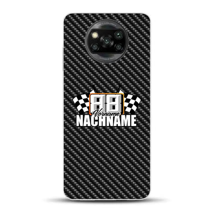 Stile carbonio #1 - Custodia per cellulare personalizzata per Xiaomi