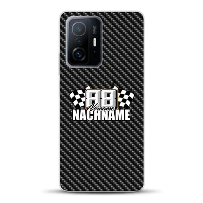 Stile carbonio #1 - Custodia per cellulare personalizzata per Xiaomi
