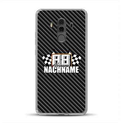 Carbon style #1 - Custom phone case for Huawei