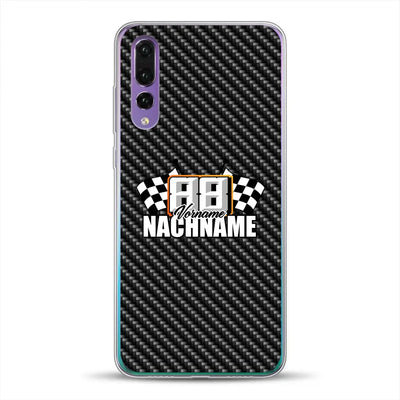 Carbon style #1 - Custom phone case for Huawei