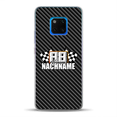 Carbon style #1 - Custom phone case for Huawei