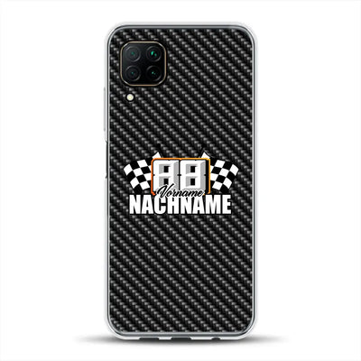 Carbon style #1 - Custom phone case for Huawei
