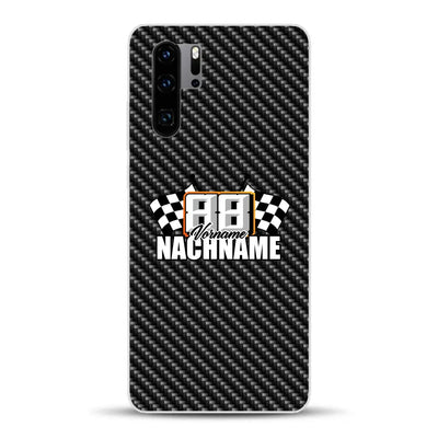 Carbon style #1 - Custom phone case for Huawei