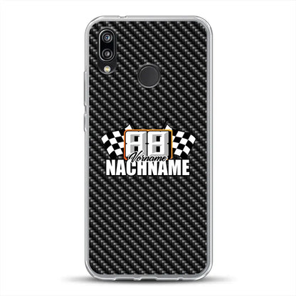 Carbon Style #1 - Individuelle Handyhülle für Huawei