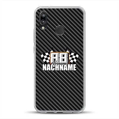 Carbon style #1 - Custom phone case for Huawei