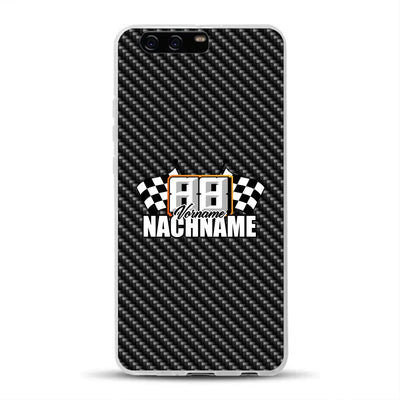 Carbon style #1 - Custom phone case for Huawei