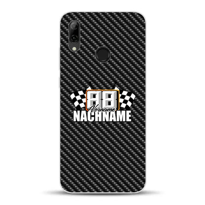 Carbon Style #1 - Individuelle Handyhülle für Huawei