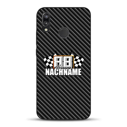 Carbon Style #1 - Individuelle Handyhülle für Huawei