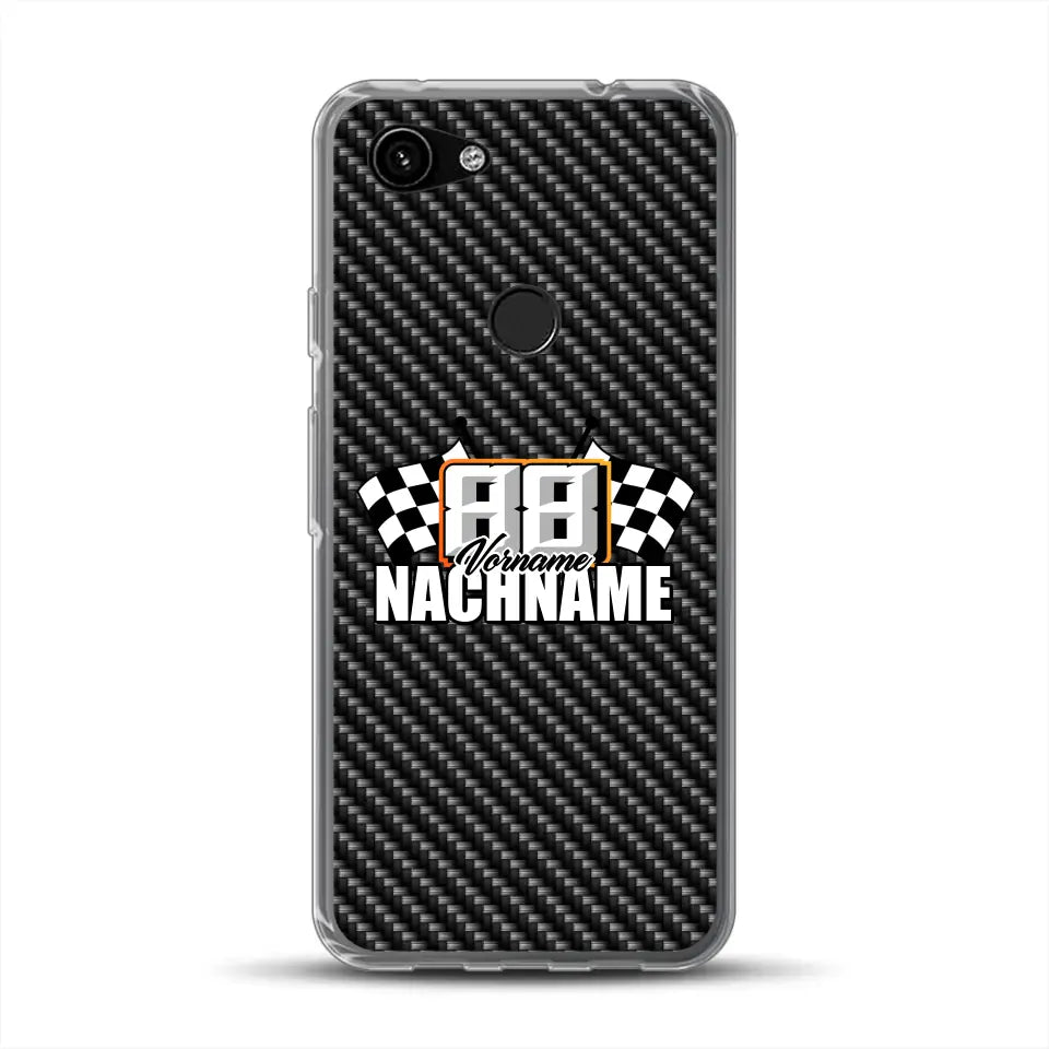 Carbon Style #1 - Custom phone case for Google