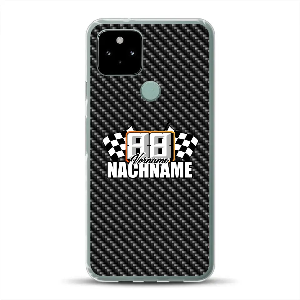 Carbon Style #1 - Custom phone case for Google