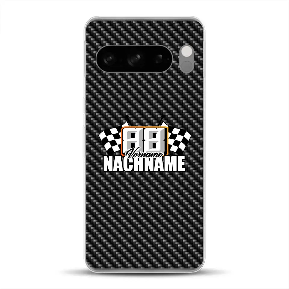 Carbon Style #1 - Custom phone case for Google