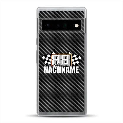 Carbon Style #1 - Custom phone case for Google