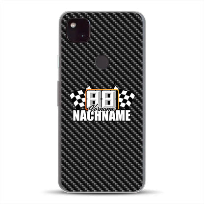 Carbon Style #1 - Custom phone case for Google