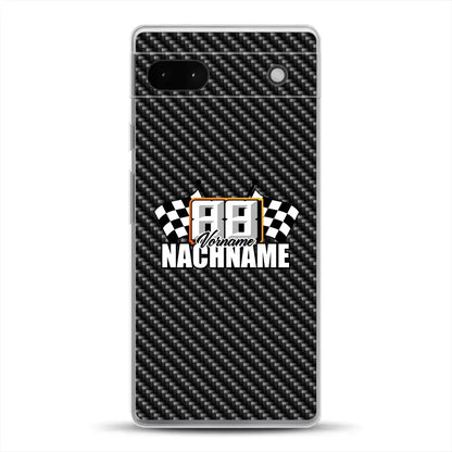 Carbon Style #1 - Custom phone case for Google