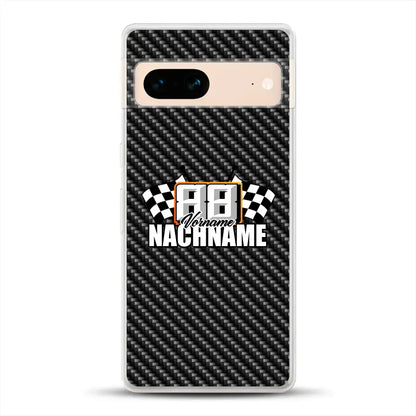 Carbon Style #1 - Custom phone case for Google