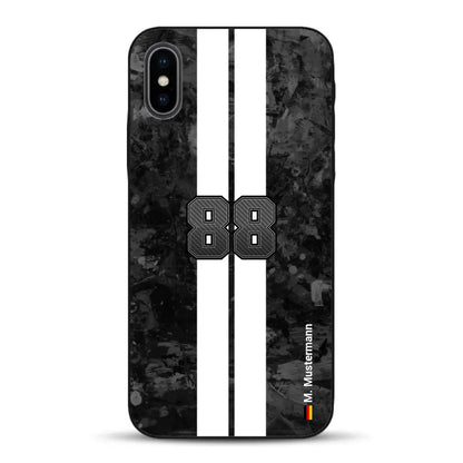 Carbon style #2 - Personnalisé coque pour iPhone