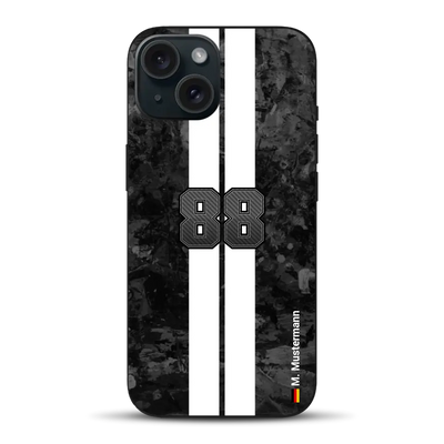 Carbon style #2 - Personnalisé coque pour iPhone